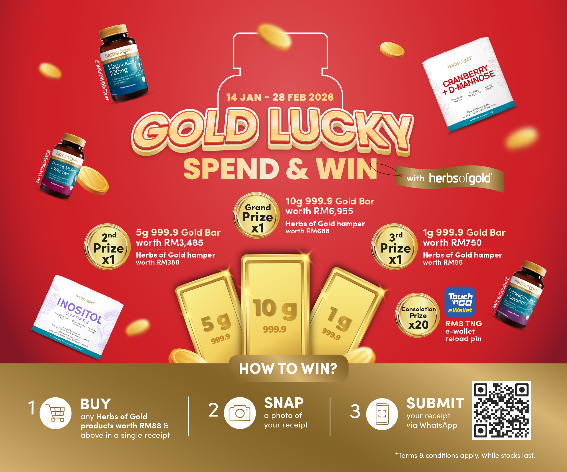 Gold Lucky Spend & Win